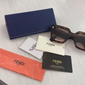 Fendi | Accessories | Fendi Fg446vpf1e10 Havana Pattern  display picture 2